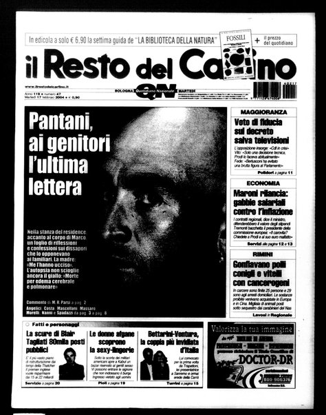 Il Resto del Carlino : giornale dell'Emilia